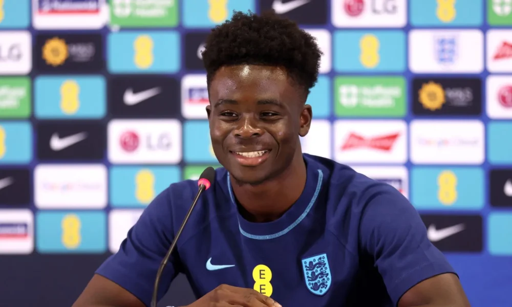 ‘I watched every clip on YouTube’ – Saka reveals his idol