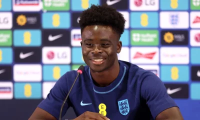 ‘I watched every clip on YouTube’ – Saka reveals his idol