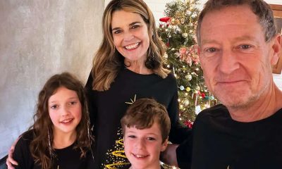 Savannah Guthrie Matches with Kids and Husband in Festive Christmas Selfie