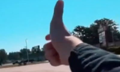 Man who made finger guns outside of elementary school for TikTok challenge facing 10 years in prison