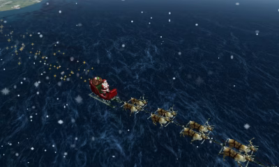 Norad Santa tracker 2025 live: Follow Father Christmas as he delivers presents around the world