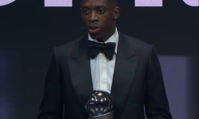 Dembele Crowned The Best FIFA Men’s Player 2025 After Historic PSG Season