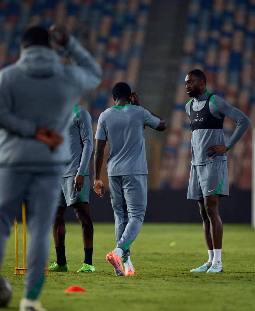 AFCON 2025: 15 Super Eagles hold first training in Cairo