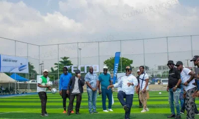 TECNO In Partnership With Lagos State Sports Commission Launches Babajide Sanwo-Olu Mini Stadium At Sura