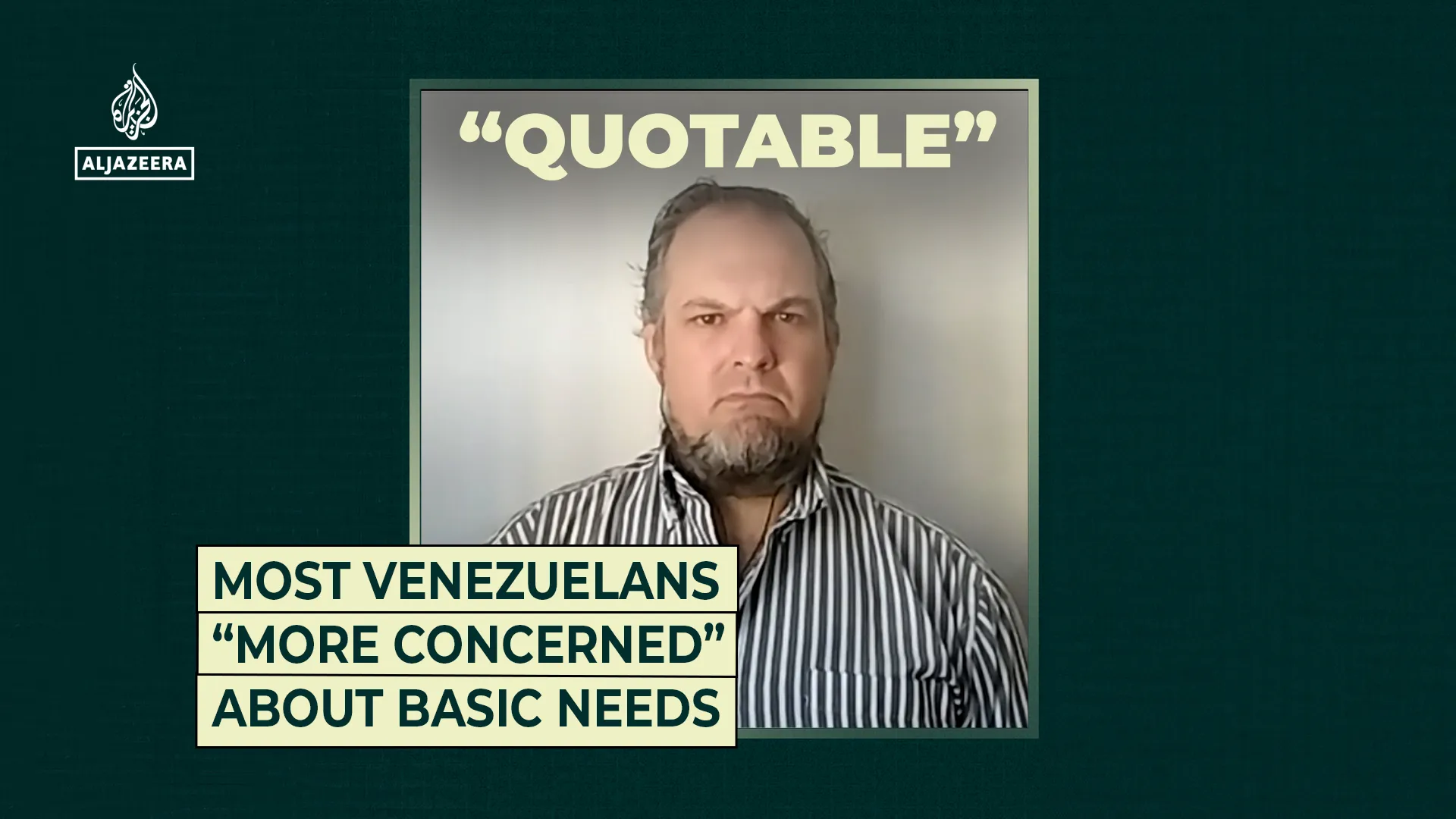 Most Venezuelans “more concerned” about basic needs | Al Jazeera