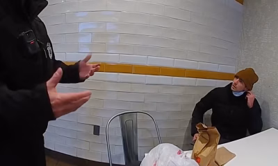 Court shown video of police approaching Luigi Mangione in McDonalds after tip-off he could be CEO murder suspect