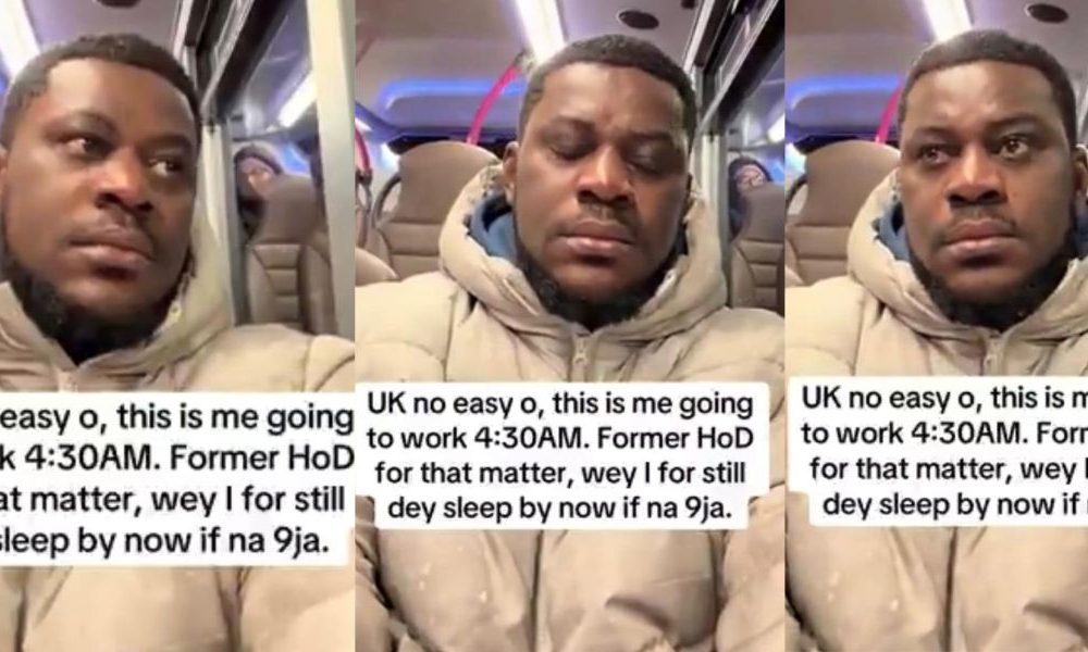 “I was a HOD in Nigeria, now I resume work by 4:30am in the UK”