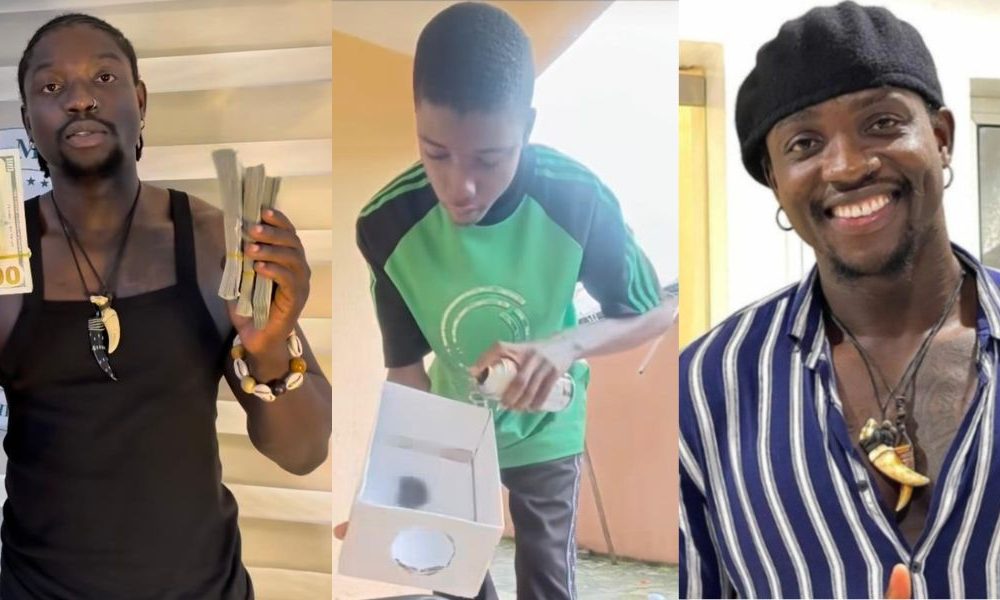 VeryDarkMan vows to sponsor talented boy abroad after receiving ,000 gift