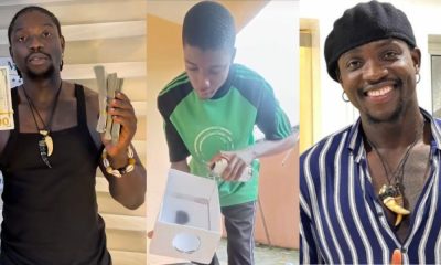 VeryDarkMan vows to sponsor talented boy abroad after receiving ,000 gift