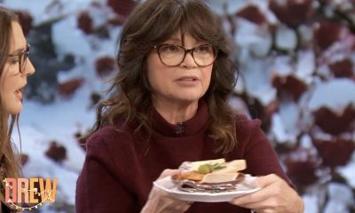 Valerie Bertinelli Learns Drew Barrymore’s Dog Licked Her Cheese Plate Before She Ate from It