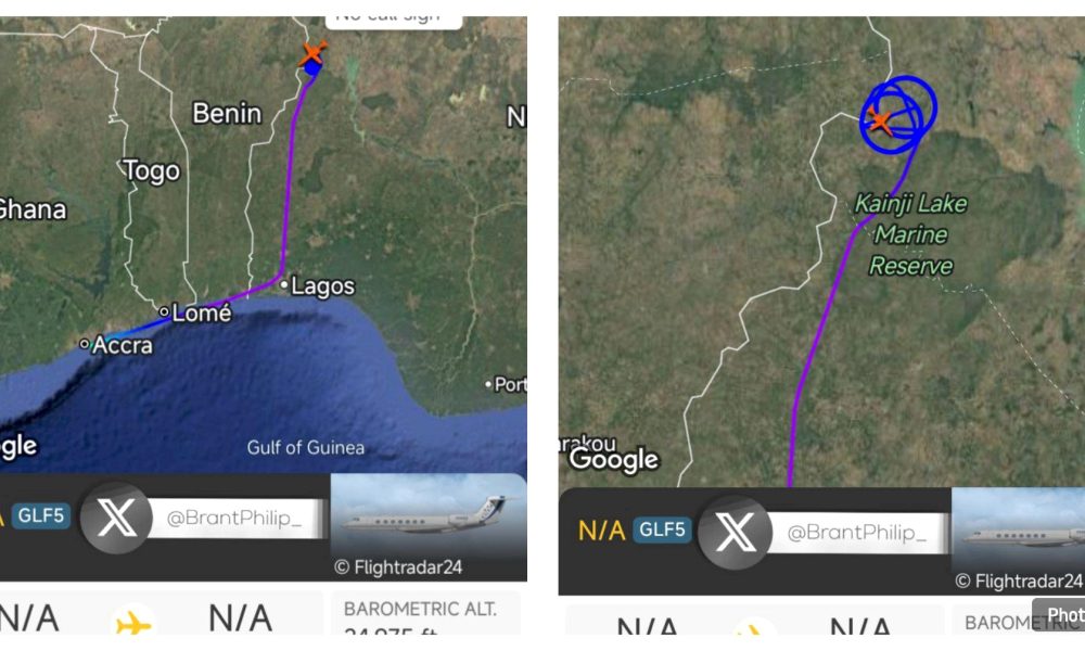US Surveillance Aircraft Monitors JNIM Smuggling Route On Nigeria–Benin Border