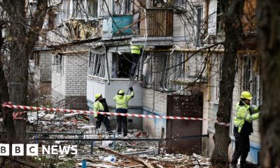 Three killed after Russia launches ‘massive’ attack across Ukraine