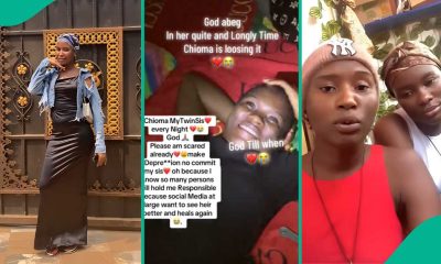 “God Please, I’m Scared”: Lady Laments, Shows What She Found Sister Doing after Losing Her Sight