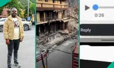 Last Words of Businessman Who Was Trapped Inside Lagos Great Nigeria Building Breaks Hearts