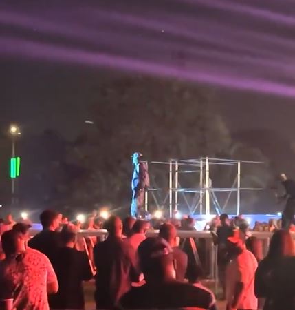 This Is Crossing The Line – Reactions Trail Video Of Blaqbonez Being Attacked During His Performance In Abuja