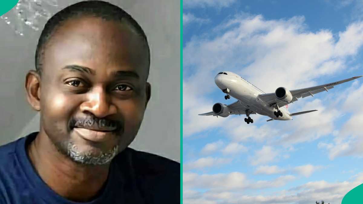 Drama as Nigerian Man Calls Out Elderly Woman Who Swapped His Seat on Flight to Lagos, Story Trends