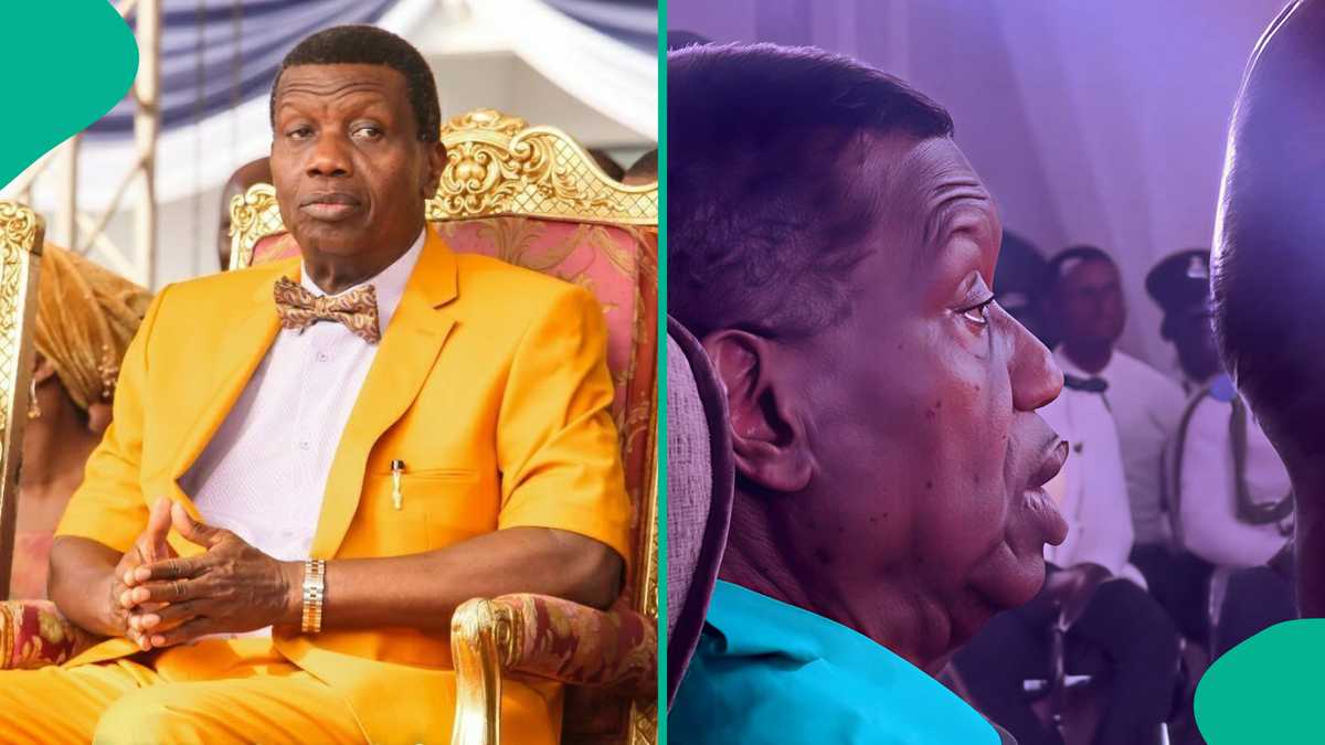 Video of Pastor Adeboye Moving His Mouth while Seated at Event Goes Viral: “It Might be a Habit”