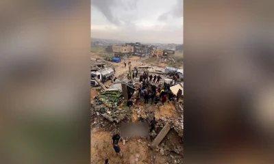 Gaza rescuers pull bodies from another collapsed house amid severe storm | Israel-Palestine conflict