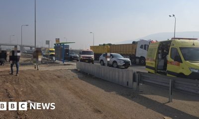 Two killed in suspected Palestinian ramming and knife attack in Israel