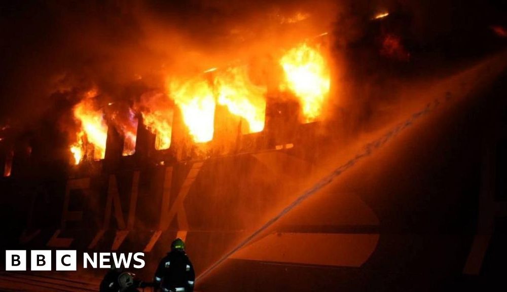 Ukraine accuses Russia of bombing Turkish ship in Odesa