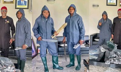 Akwa Ibom LGA Chairman Under Fire for Equipping Security Unit with Machetes and Rain Boots