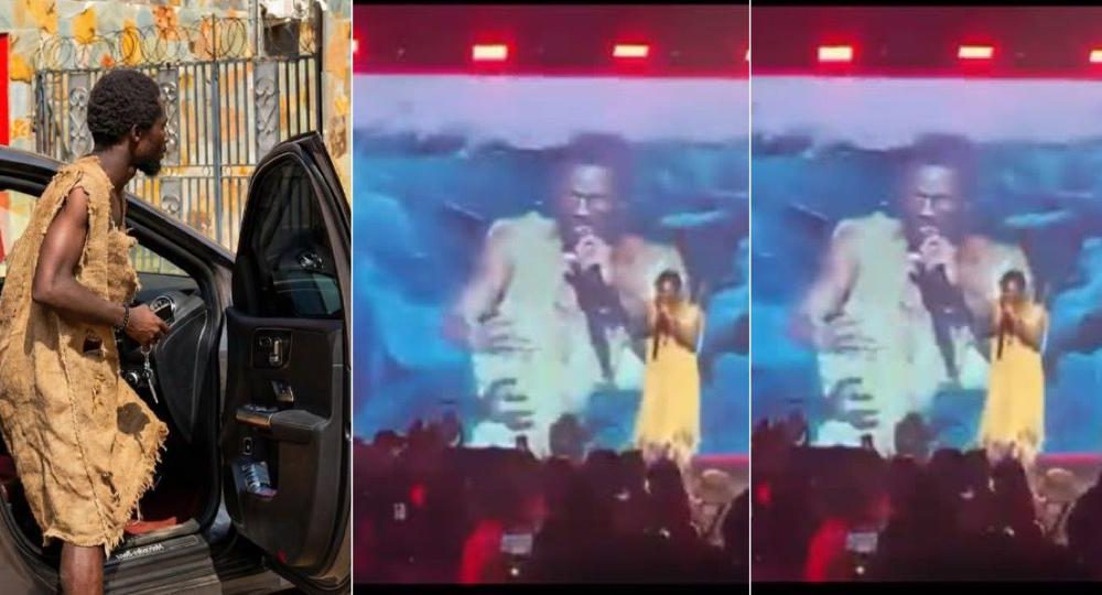 Drama as Ghanaian Prophet Noah who predicted end of the world ‘spotted’ at Sarkodie’s concert