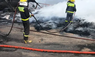 Fire guts Jos Terminus market, 25 shops destroyed