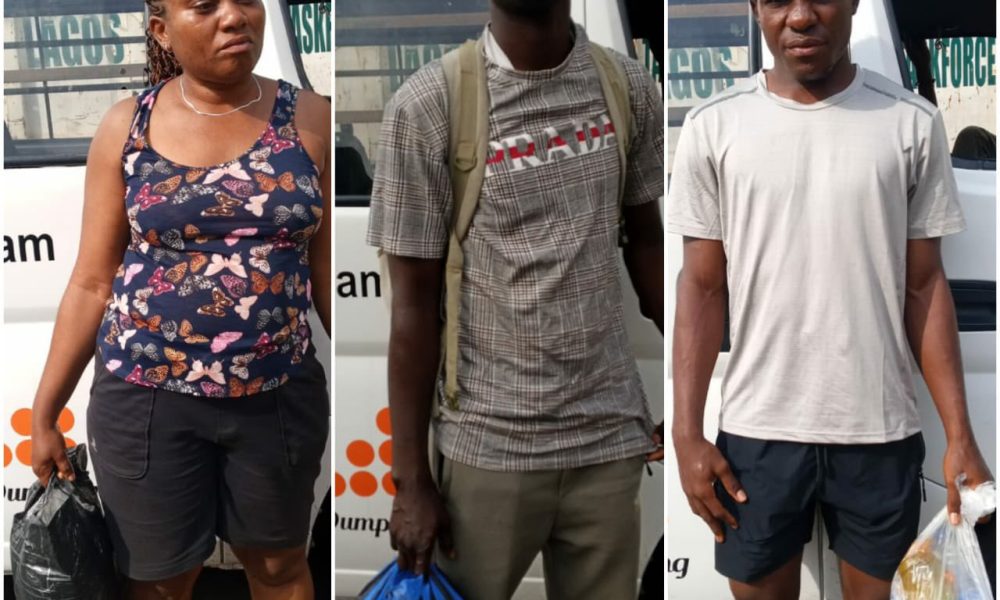Lagos govt arrests three for illegal dumping along Ikotun-Igando road