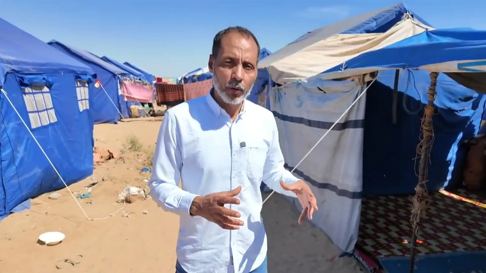 Displacement camp running out of supplies for people fleeing Sudan’s war | Sudan war