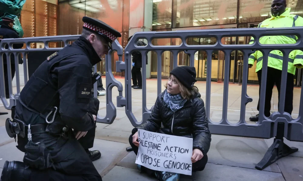British police detain Greta Thunberg at pro-Palestinian protest in London | Israel-Palestine conflict News