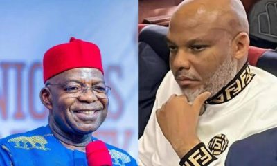 Gov Otti Breaks Silence on Why He Visited Nnamdi Kanu in Sokoto Prison