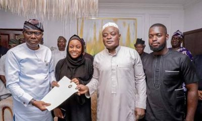 Lagos Governor Swears In Speaker’s Son as Local Government Chairman