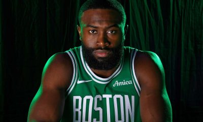 Jaylen Brown Talks Hair Thinning and Those Viral On-Court Moments (Exclusive)