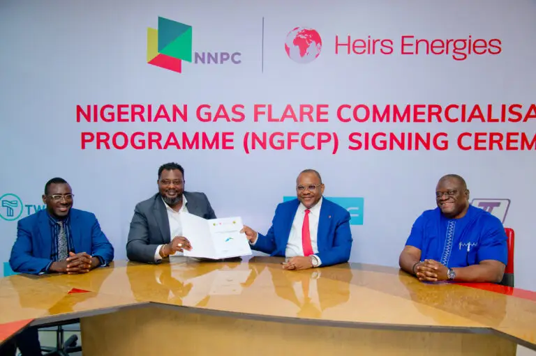 NNPC, Heirs Energies sign Gas Flare Commercialization Agreements to boost power generation  – Nairametrics