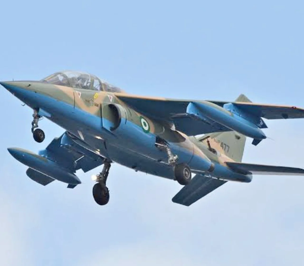 NAF aircraft arrives in Ghana en route to Portugal for maintenance