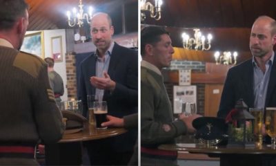 Prince William enjoys pint with troops during surprise appearance | Lifestyle