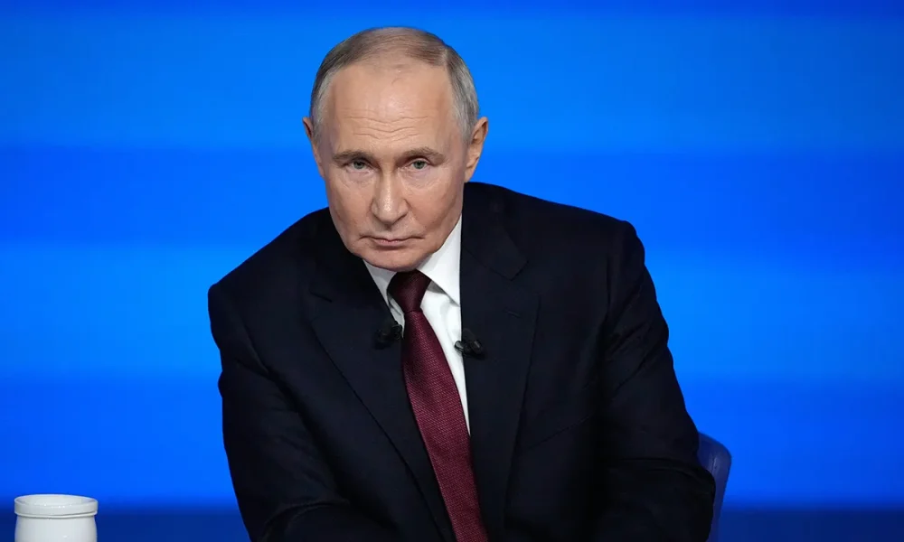 Putin says Russia won’t attack other countries if treated with respect