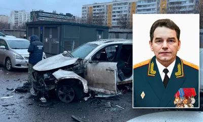 Russian Lt General Fanil Sarvarov killed in Moscow car bombing attack