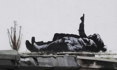 Banksy gives Britain at least one new mural for Christmas | UK News