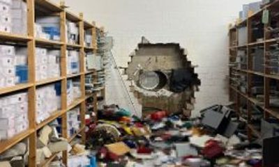 Thieves drill into German bank vault to steal valuables worth tens of millions of euros | World News