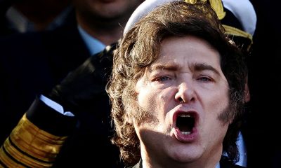 UK rebuts Milei’s claims about arms exports and Falklands | UK News