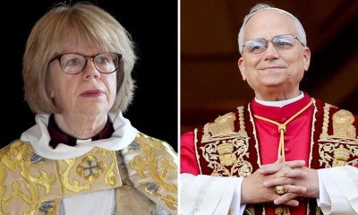 Pope and new Archbishop of Canterbury make pleas over Gaza and immigration in Christmas sermons | UK News