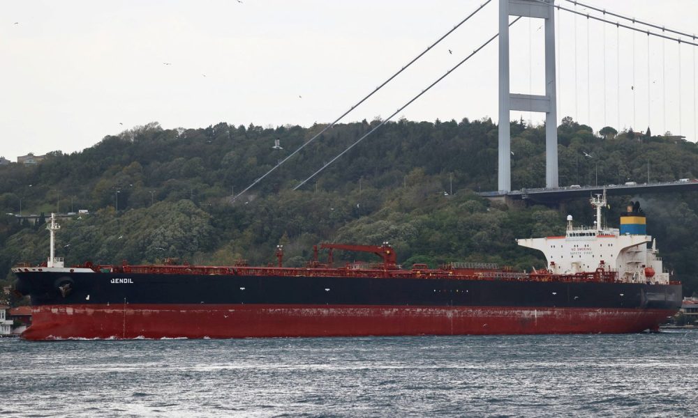 Ukraine ‘hits Russian tanker in Mediterranean Sea for first time’ | World News