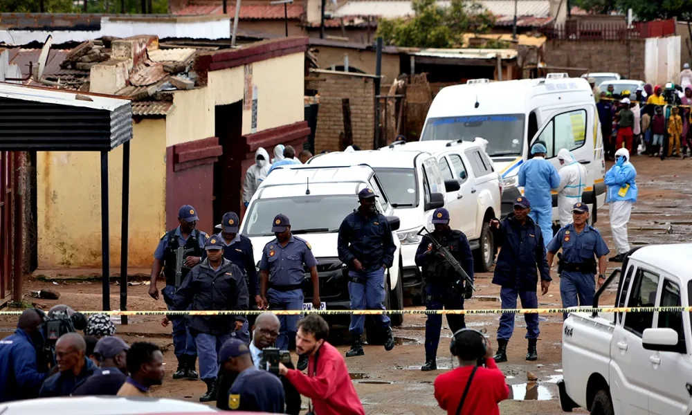 South Africa pub attack leaves 9 dead, 10 wounded by gunmen