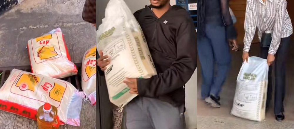 Nigerian Company Surprises Staff with Rice and Oil for Christmas