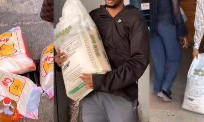 Nigerian Company Surprises Staff with Rice and Oil for Christmas