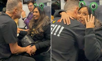 Couple Met on a Train. 1 Year Later, They Got Engaged on the Same Rail Line