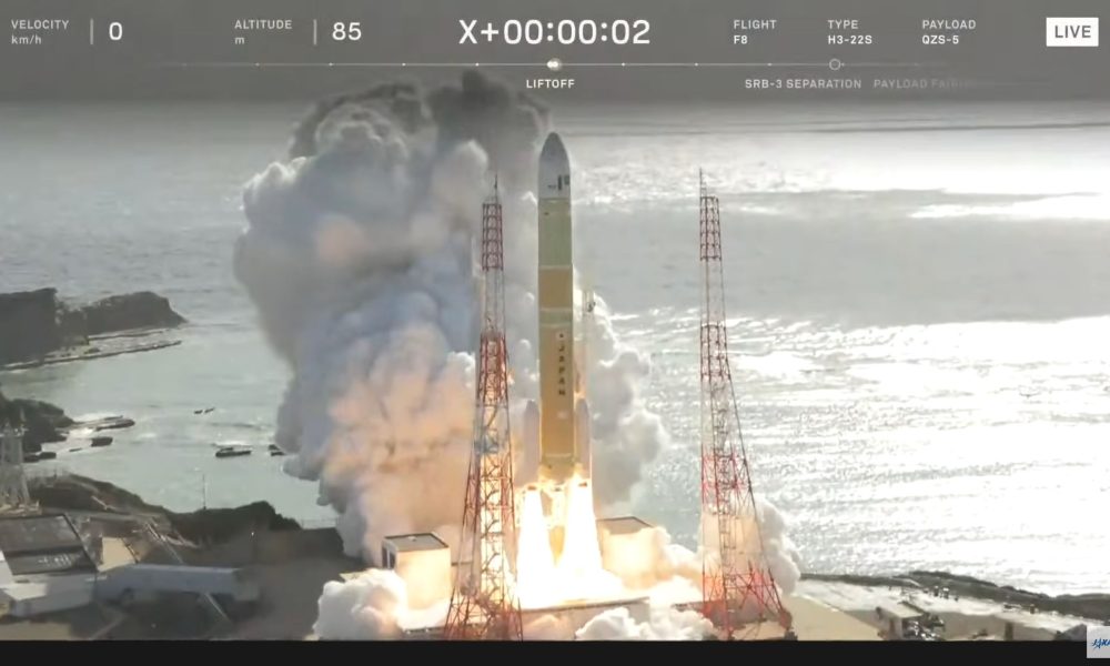 Japanese H3 rocket fails during launch of navigation satellite
