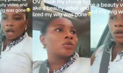 Lady Goes Viral After Wig Disappears Without Her Noticing